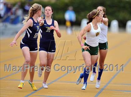 Thumbnail 3 in CIF NCS Masters Track & Field Championships (Girls Relays) photogallery.
