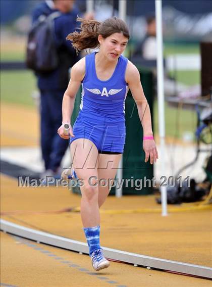 Thumbnail 1 in CIF NCS Masters Track & Field Championships (Girls Relays) photogallery.