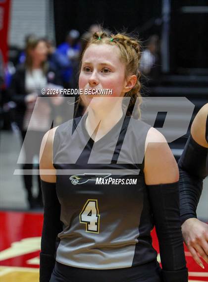 Thumbnail 2 in Goliad vs. Bushland (UIL 3A Volleyball Division I Final Medal Ceremony) photogallery.