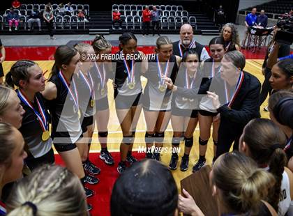 Thumbnail 3 in Goliad vs. Bushland (UIL 3A Volleyball Division I Final Medal Ceremony) photogallery.