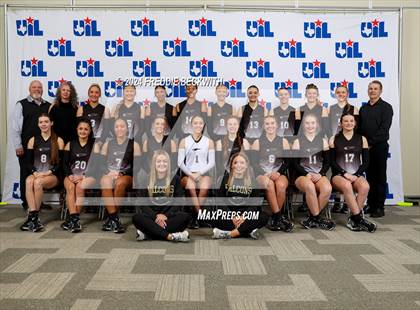 Thumbnail 3 in Goliad vs. Bushland (UIL 3A Volleyball Division I Final Medal Ceremony) photogallery.