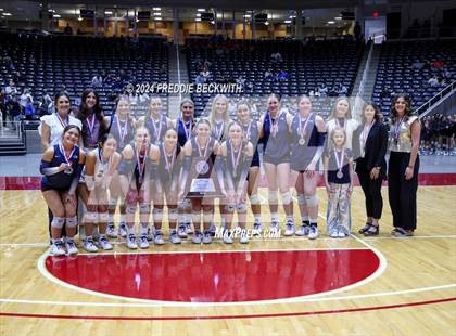 Thumbnail 2 in Goliad vs. Bushland (UIL 3A Volleyball Division I Final Medal Ceremony) photogallery.
