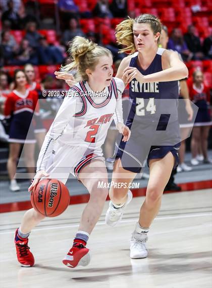 Thumbnail 3 in Skyline vs. Springville (UHSAA Quarter Final) photogallery.
