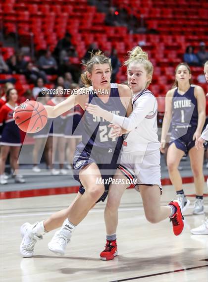 Thumbnail 2 in Skyline vs. Springville (UHSAA Quarter Final) photogallery.