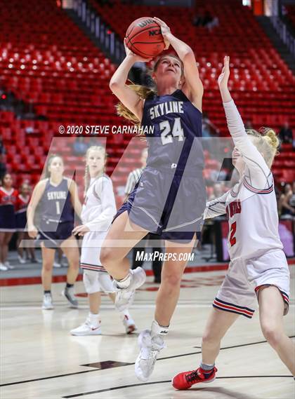 Thumbnail 2 in Skyline vs. Springville (UHSAA Quarter Final) photogallery.
