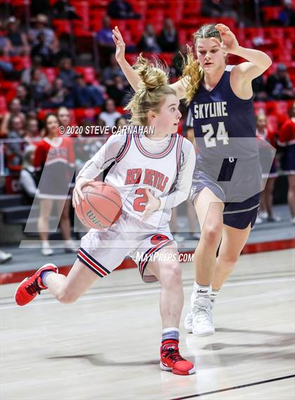 Thumbnail 2 in Skyline vs. Springville (UHSAA Quarter Final) photogallery.