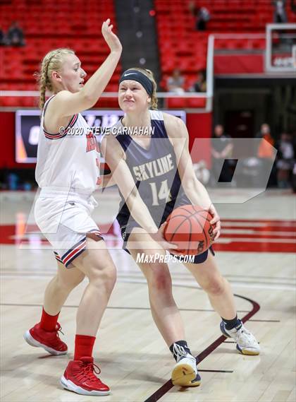 Thumbnail 2 in Skyline vs. Springville (UHSAA Quarter Final) photogallery.
