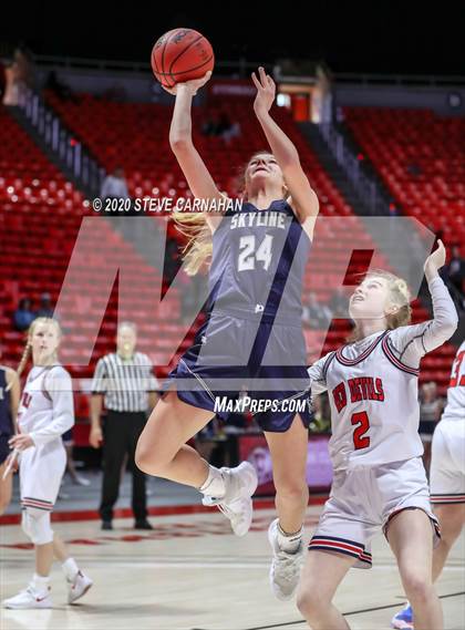 Thumbnail 1 in Skyline vs. Springville (UHSAA Quarter Final) photogallery.