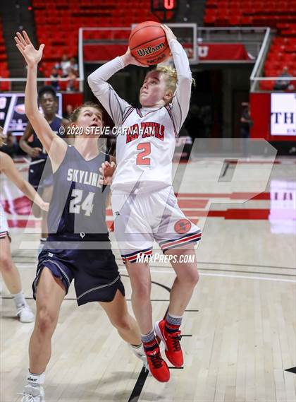 Thumbnail 3 in Skyline vs. Springville (UHSAA Quarter Final) photogallery.