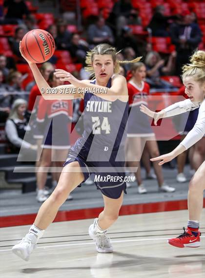 Thumbnail 2 in Skyline vs. Springville (UHSAA Quarter Final) photogallery.