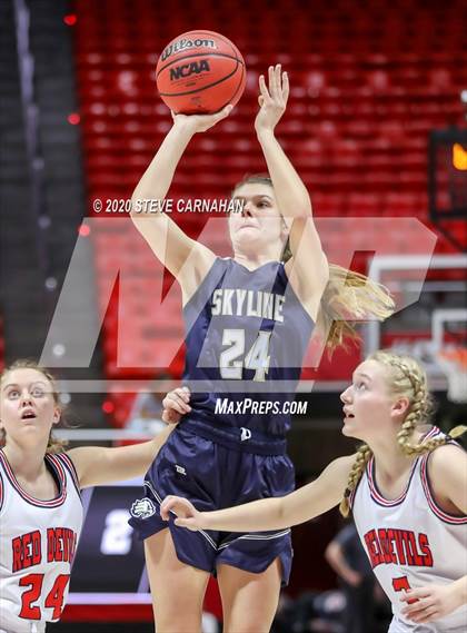 Thumbnail 3 in Skyline vs. Springville (UHSAA Quarter Final) photogallery.