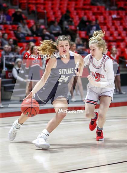 Thumbnail 3 in Skyline vs. Springville (UHSAA Quarter Final) photogallery.