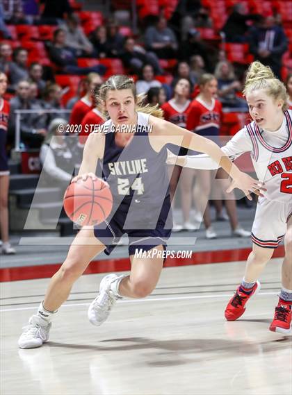 Thumbnail 2 in Skyline vs. Springville (UHSAA Quarter Final) photogallery.