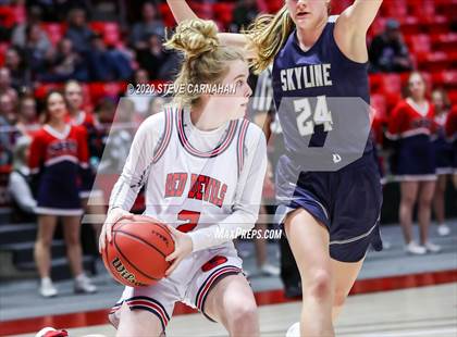 Thumbnail 3 in Skyline vs. Springville (UHSAA Quarter Final) photogallery.