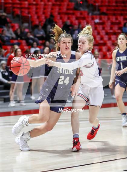 Thumbnail 1 in Skyline vs. Springville (UHSAA Quarter Final) photogallery.