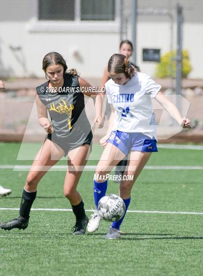 Thumbnail 2 in Chino Valley vs. Round Valley  Rim Country Tournament  photogallery.