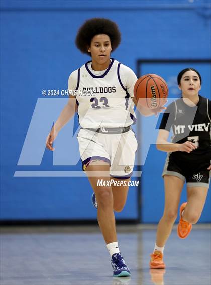 Thumbnail 3 in Mountain View vs Queen Creek (Inferno Invitational) photogallery.