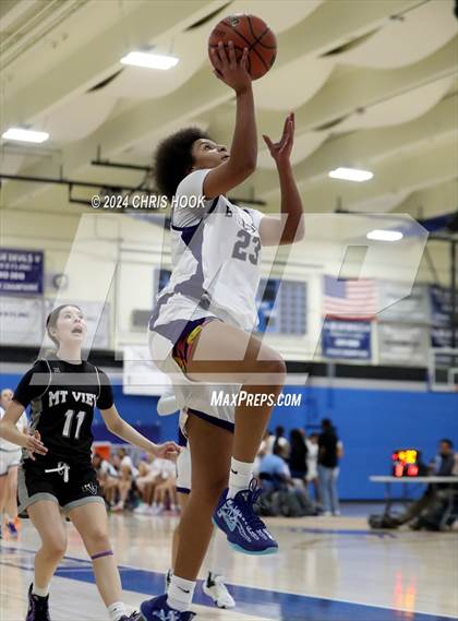 Thumbnail 3 in Mountain View vs Queen Creek (Inferno Invitational) photogallery.