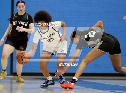 Thumbnail 3 in Mountain View vs Queen Creek (Inferno Invitational) photogallery.
