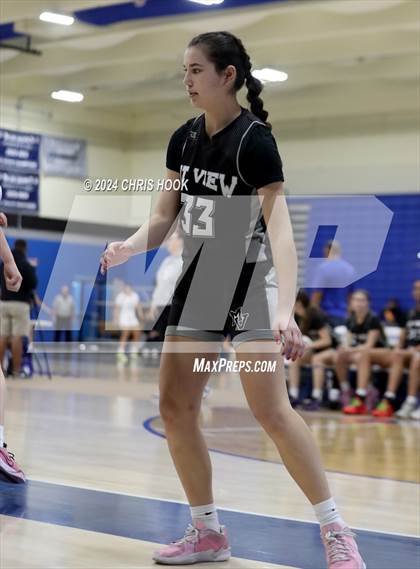 Thumbnail 2 in Mountain View vs Queen Creek (Inferno Invitational) photogallery.