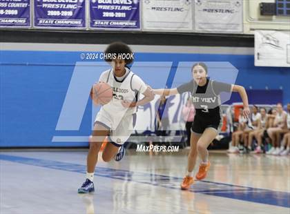 Thumbnail 1 in Mountain View vs Queen Creek (Inferno Invitational) photogallery.