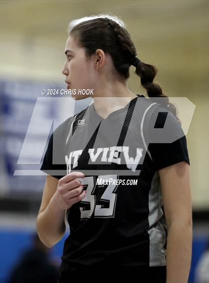 Thumbnail 3 in Mountain View vs Queen Creek (Inferno Invitational) photogallery.