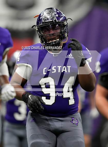 Thumbnail 1 in College Station vs. Corpus Christi Veterans Memorial (UIL 5A Division I Semifinal) photogallery.