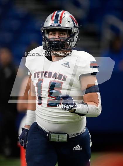 Thumbnail 3 in College Station vs. Corpus Christi Veterans Memorial (UIL 5A Division I Semifinal) photogallery.