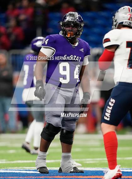 Thumbnail 1 in College Station vs. Corpus Christi Veterans Memorial (UIL 5A Division I Semifinal) photogallery.