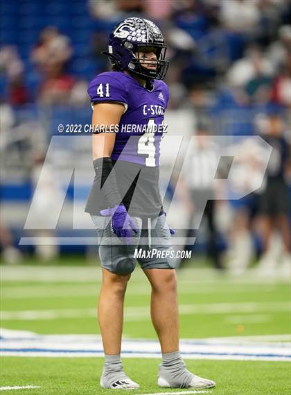 Thumbnail 2 in College Station vs. Corpus Christi Veterans Memorial (UIL 5A Division I Semifinal) photogallery.