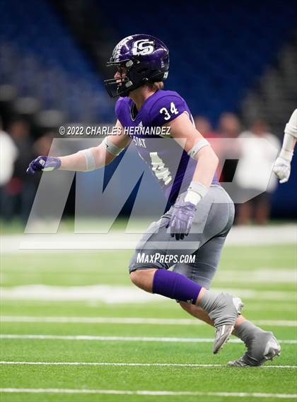 Thumbnail 1 in College Station vs. Corpus Christi Veterans Memorial (UIL 5A Division I Semifinal) photogallery.