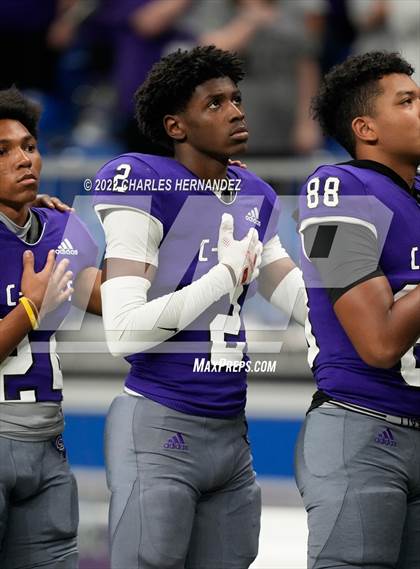 Thumbnail 1 in College Station vs. Corpus Christi Veterans Memorial (UIL 5A Division I Semifinal) photogallery.
