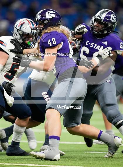 Thumbnail 1 in College Station vs. Corpus Christi Veterans Memorial (UIL 5A Division I Semifinal) photogallery.