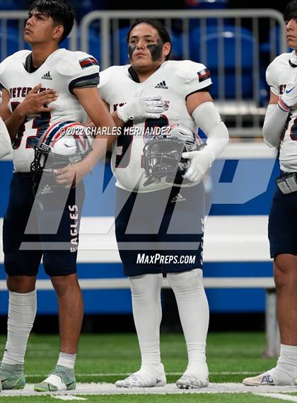 Thumbnail 3 in College Station vs. Corpus Christi Veterans Memorial (UIL 5A Division I Semifinal) photogallery.