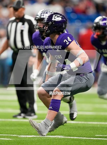 Thumbnail 2 in College Station vs. Corpus Christi Veterans Memorial (UIL 5A Division I Semifinal) photogallery.