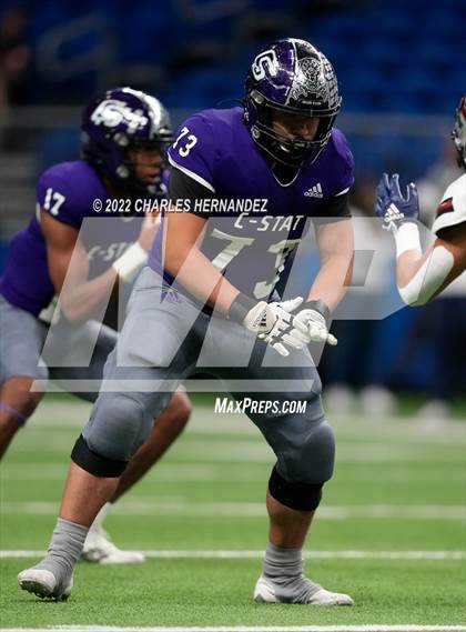 Thumbnail 2 in College Station vs. Corpus Christi Veterans Memorial (UIL 5A Division I Semifinal) photogallery.