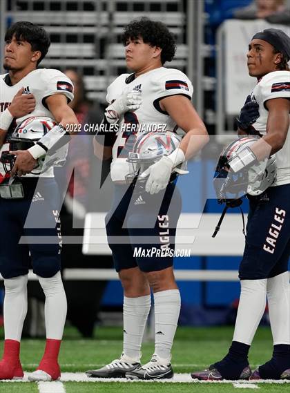 Thumbnail 1 in College Station vs. Corpus Christi Veterans Memorial (UIL 5A Division I Semifinal) photogallery.
