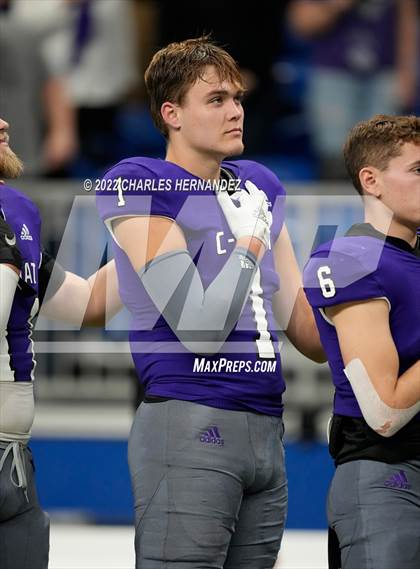 Thumbnail 2 in College Station vs. Corpus Christi Veterans Memorial (UIL 5A Division I Semifinal) photogallery.