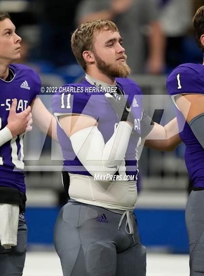 Thumbnail 3 in College Station vs. Corpus Christi Veterans Memorial (UIL 5A Division I Semifinal) photogallery.