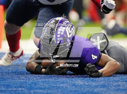 Thumbnail 3 in College Station vs. Corpus Christi Veterans Memorial (UIL 5A Division I Semifinal) photogallery.