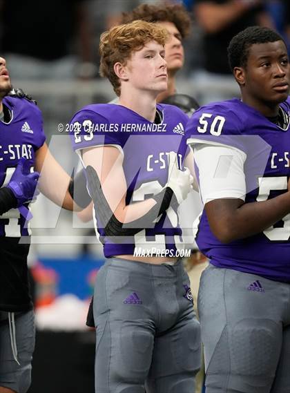 Thumbnail 1 in College Station vs. Corpus Christi Veterans Memorial (UIL 5A Division I Semifinal) photogallery.