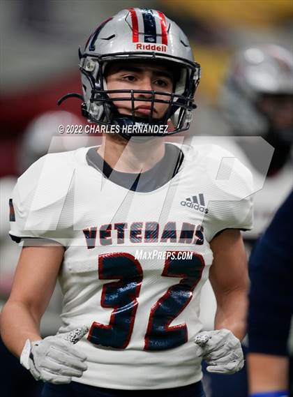 Thumbnail 3 in College Station vs. Corpus Christi Veterans Memorial (UIL 5A Division I Semifinal) photogallery.