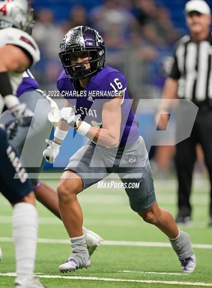 Thumbnail 3 in College Station vs. Corpus Christi Veterans Memorial (UIL 5A Division I Semifinal) photogallery.