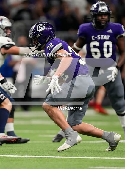 Thumbnail 2 in College Station vs. Corpus Christi Veterans Memorial (UIL 5A Division I Semifinal) photogallery.