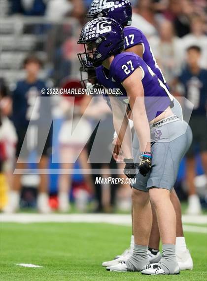Thumbnail 2 in College Station vs. Corpus Christi Veterans Memorial (UIL 5A Division I Semifinal) photogallery.