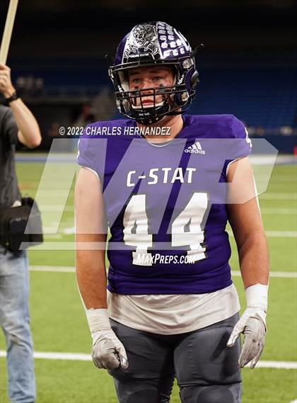 Thumbnail 2 in College Station vs. Corpus Christi Veterans Memorial (UIL 5A Division I Semifinal) photogallery.