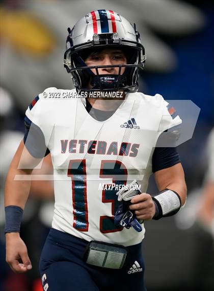 Thumbnail 1 in College Station vs. Corpus Christi Veterans Memorial (UIL 5A Division I Semifinal) photogallery.