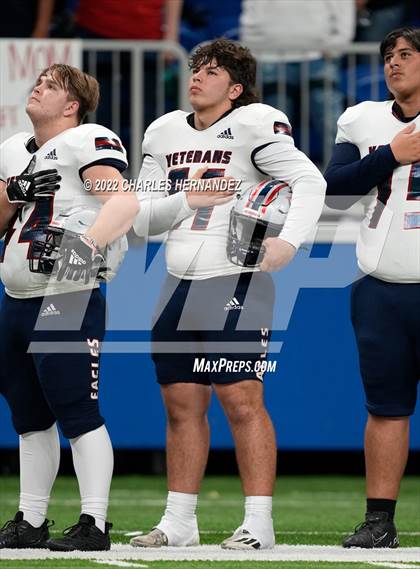 Thumbnail 3 in College Station vs. Corpus Christi Veterans Memorial (UIL 5A Division I Semifinal) photogallery.