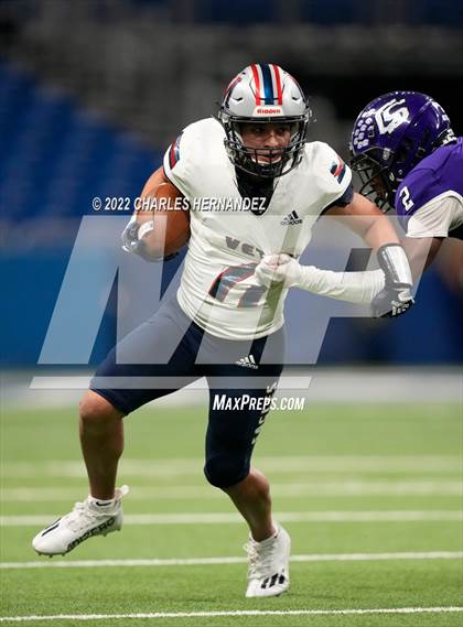 Thumbnail 2 in College Station vs. Corpus Christi Veterans Memorial (UIL 5A Division I Semifinal) photogallery.