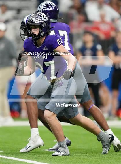 Thumbnail 3 in College Station vs. Corpus Christi Veterans Memorial (UIL 5A Division I Semifinal) photogallery.